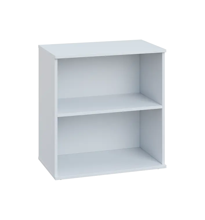 LN 2 - 7N kancelářská skříň, nika, 750x720x400, bílá